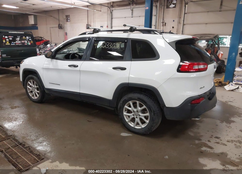 2016 JEEP CHEROKEE SPORT VIN: 1C4PJMAB7GW251172