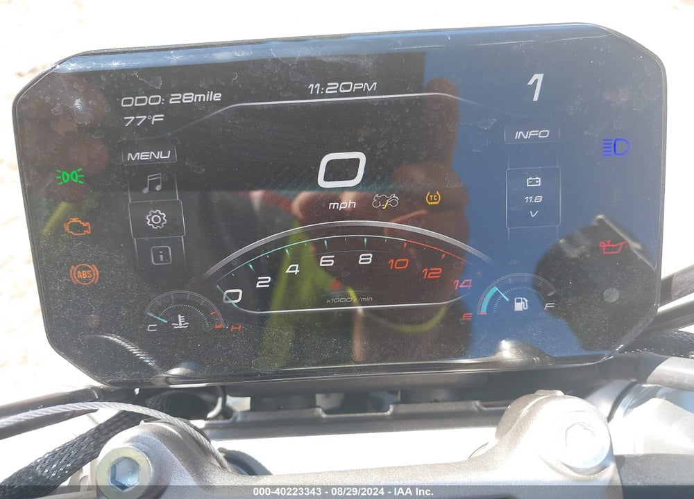 2024 CF MOTO 450NK VIN: LCEPESLB5R6000577