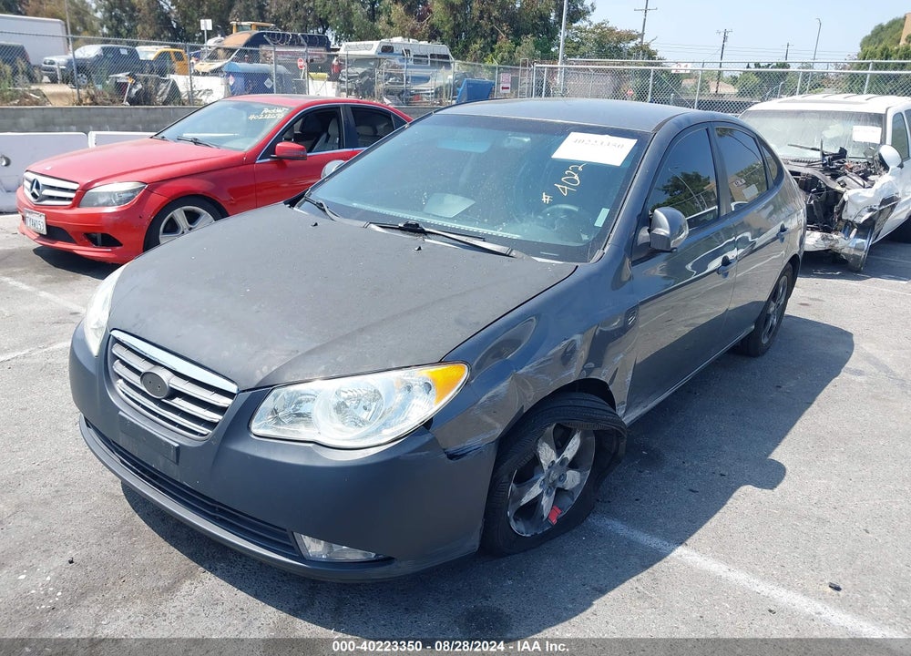 2009 HYUNDAI ELANTRA SE VIN: KMHDU46D49U656601