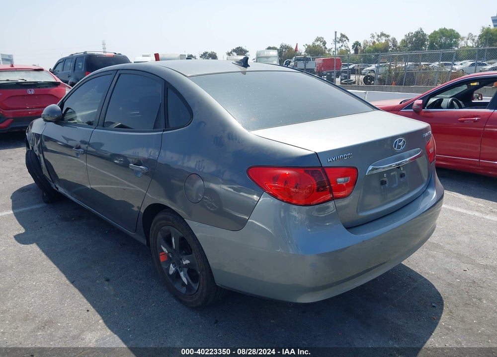 2009 HYUNDAI ELANTRA SE VIN: KMHDU46D49U656601