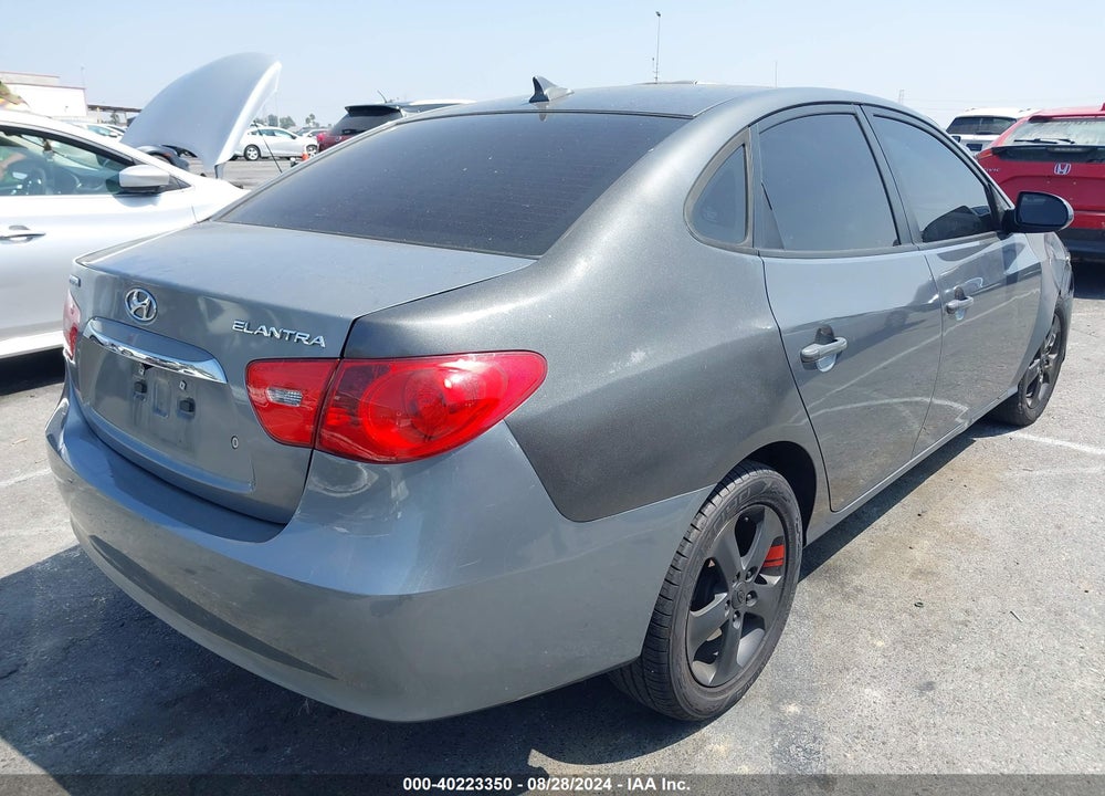 2009 HYUNDAI ELANTRA SE VIN: KMHDU46D49U656601