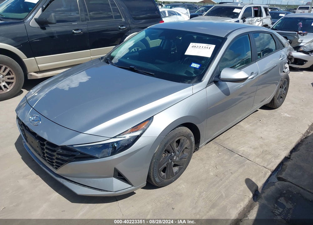 2022 HYUNDAI ELANTRA SEL VIN: 5NPLM4AG7NH079553