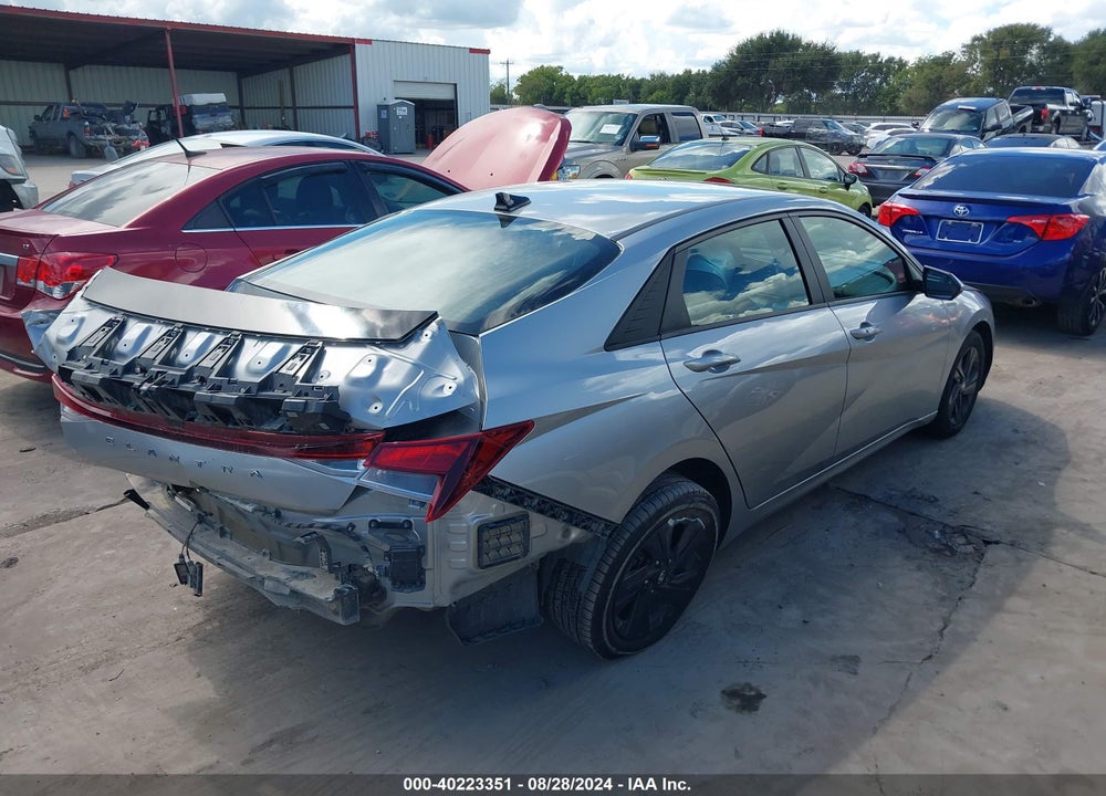 2022 HYUNDAI ELANTRA SEL VIN: 5NPLM4AG7NH079553