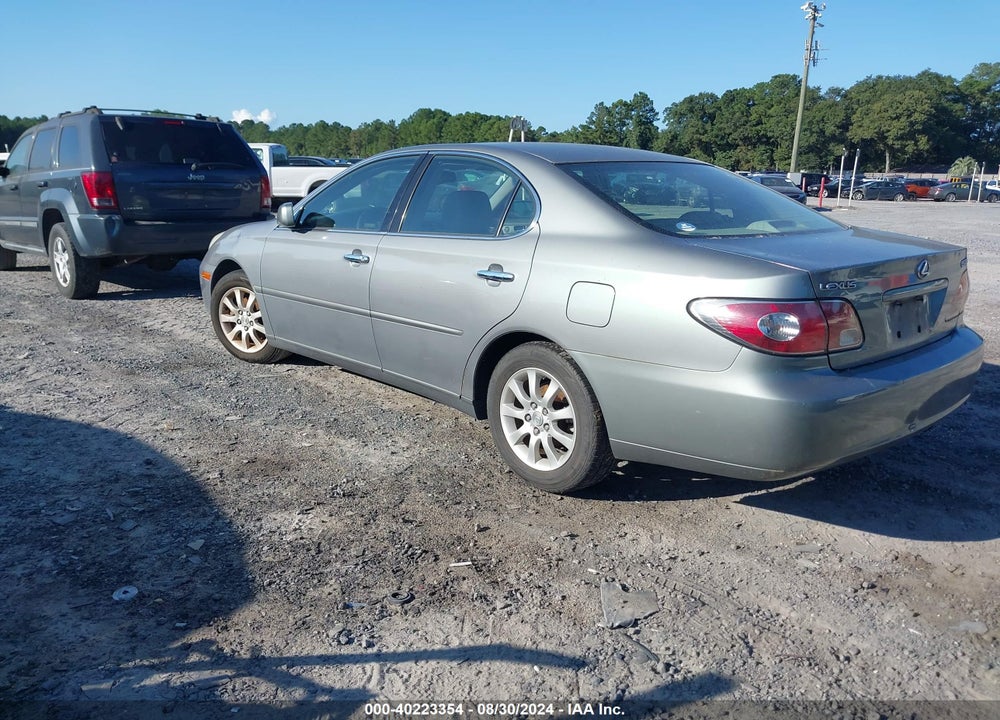 2004 LEXUS ES 330 VIN: JTHBA30G240006374