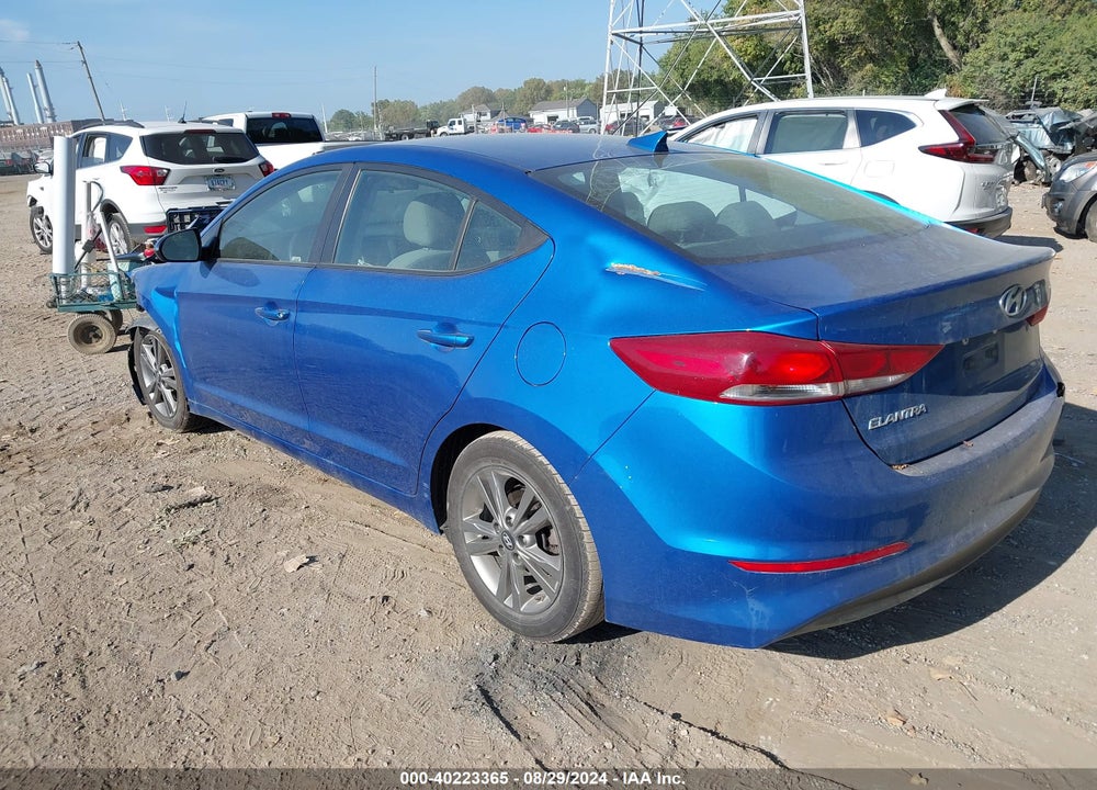 2018 HYUNDAI ELANTRA SEL VIN: 5NPD84LF7JH254973