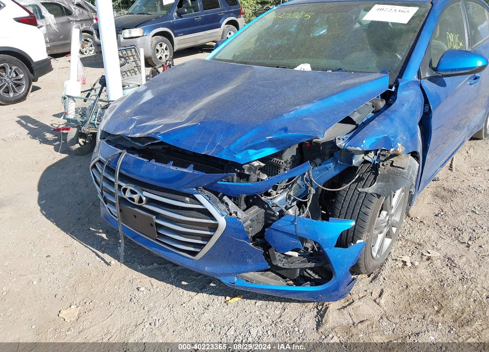 2018 HYUNDAI ELANTRA SEL VIN: 5NPD84LF7JH254973