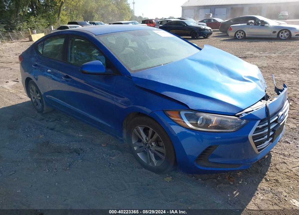 2018 HYUNDAI ELANTRA SEL VIN: 5NPD84LF7JH254973