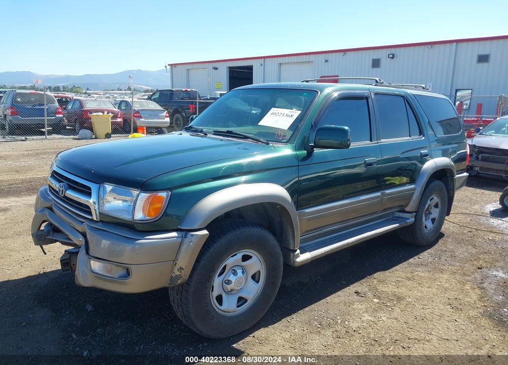 1999 TOYOTA 4RUNNER LIMITED V6 VIN: JT3HN87R9X0221442