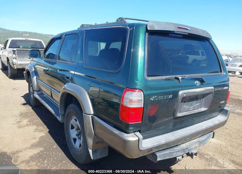 1999 TOYOTA 4RUNNER LIMITED V6 VIN: JT3HN87R9X0221442