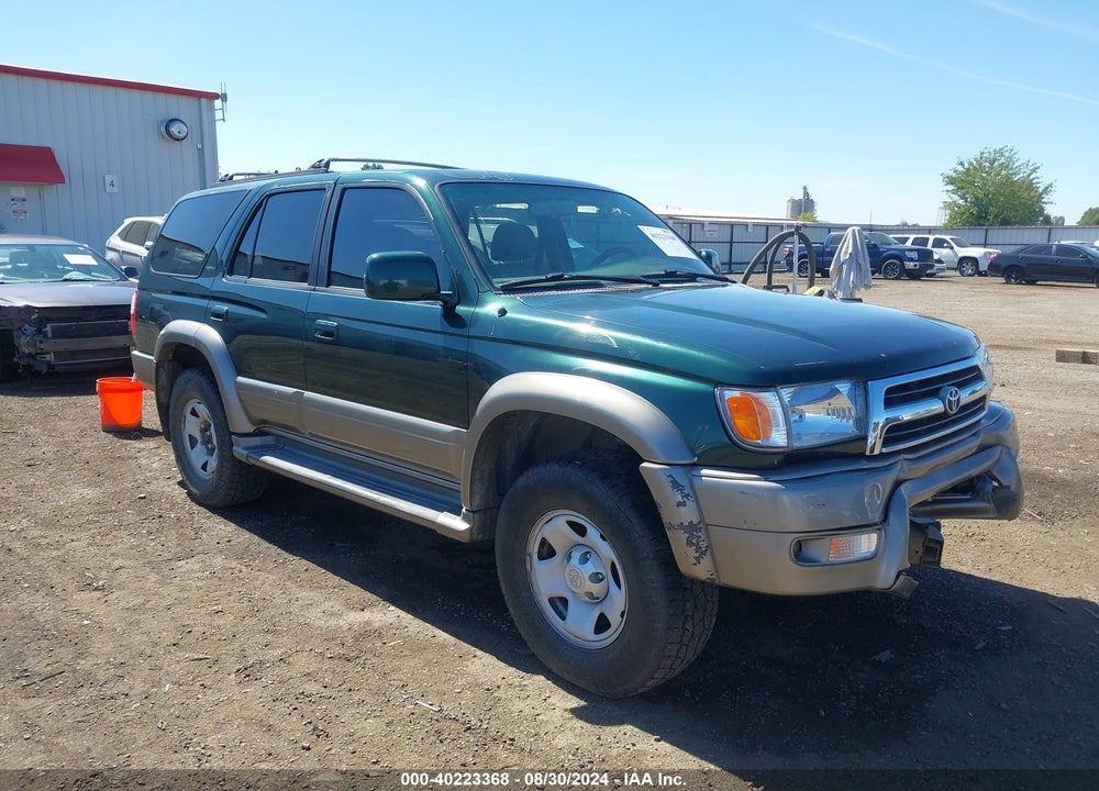 1999 TOYOTA 4RUNNER LIMITED V6 VIN: JT3HN87R9X0221442