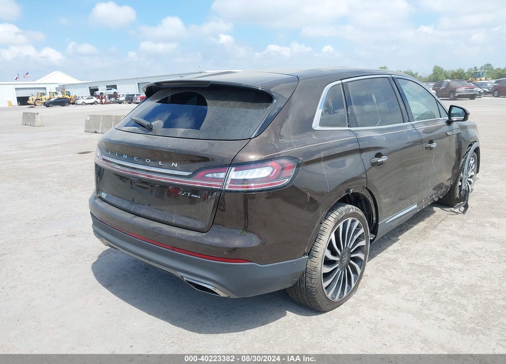 2019 LINCOLN NAUTILUS BLACK LABEL VIN: 2LMPJ9JP8KBL40493