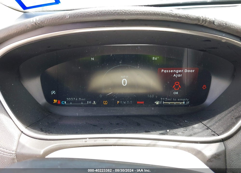 2019 LINCOLN NAUTILUS BLACK LABEL VIN: 2LMPJ9JP8KBL40493
