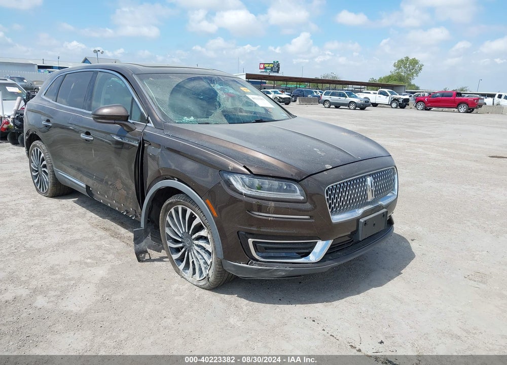 2019 LINCOLN NAUTILUS BLACK LABEL VIN: 2LMPJ9JP8KBL40493
