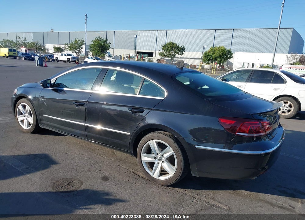 2013 VOLKSWAGEN CC 2.0T SPORT VIN: WVWBP7AN1DE513340