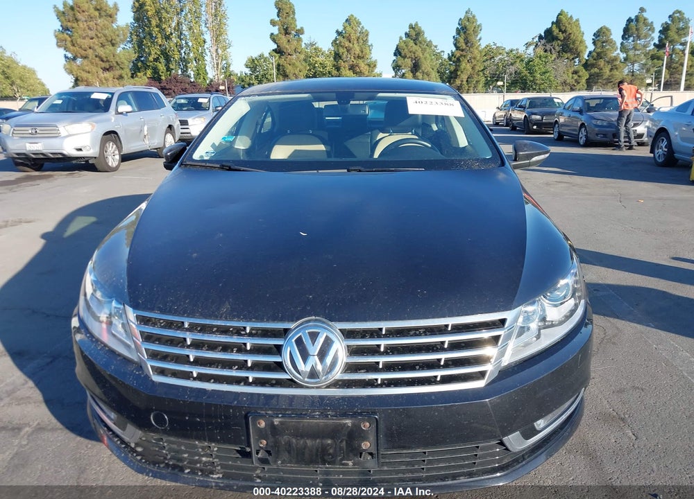 2013 VOLKSWAGEN CC 2.0T SPORT VIN: WVWBP7AN1DE513340