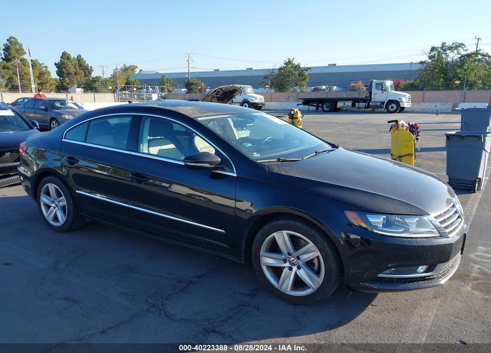 2013 VOLKSWAGEN CC 2.0T SPORT VIN: WVWBP7AN1DE513340