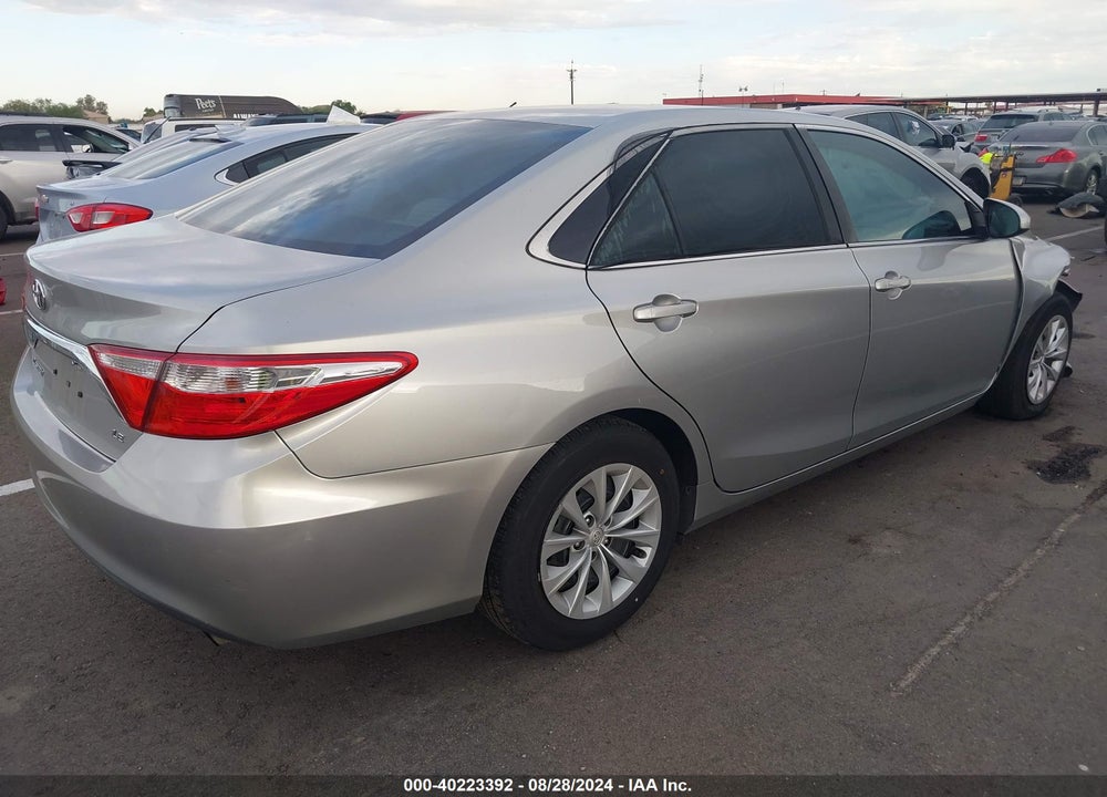 2016 TOYOTA CAMRY LE VIN: 4T4BF1FK9GR563252
