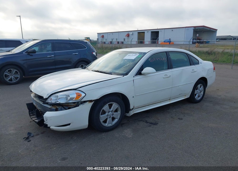 2009 CHEVROLET IMPALA LT VIN: 2G1WT57K191117974
