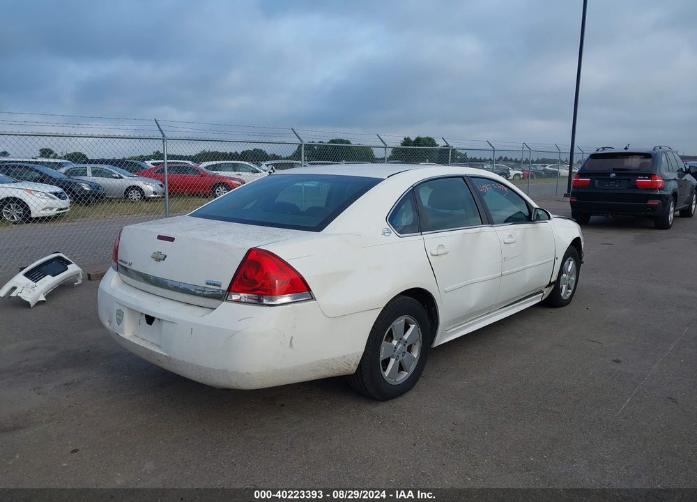 2009 CHEVROLET IMPALA LT VIN: 2G1WT57K191117974