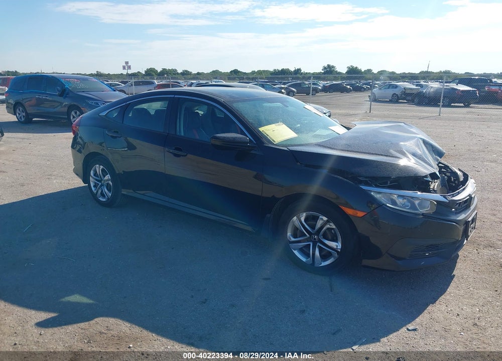 2017 HONDA CIVIC LX VIN: 19XFC2F58HE015249