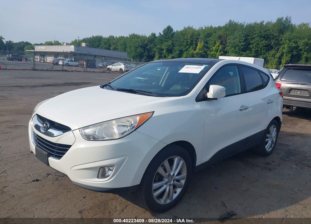 2011 HYUNDAI TUCSON LIMITED VIN: KM8JUCACXBU255751