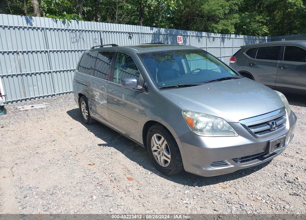 2006 HONDA ODYSSEY EX-L VIN: 5FNRL38796B016497