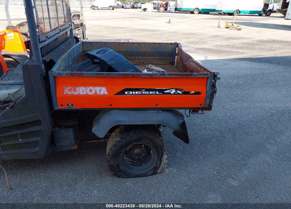 2012 KUBOTA RTV900 VIN: A5KB1FDAWBG0C4094