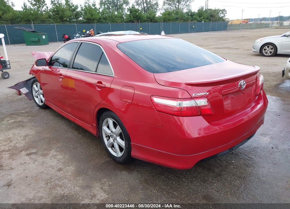 2009 TOYOTA CAMRY SE V6 VIN: 4T1BK46K89U075808