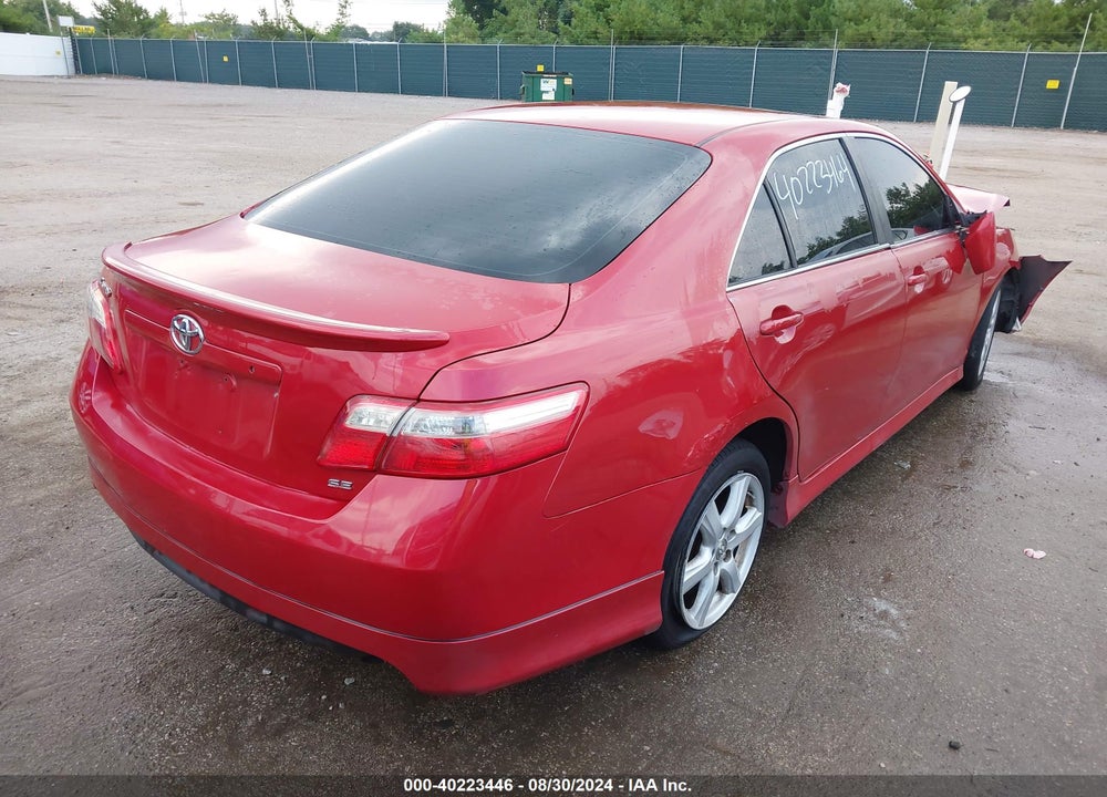 2009 TOYOTA CAMRY SE V6 VIN: 4T1BK46K89U075808