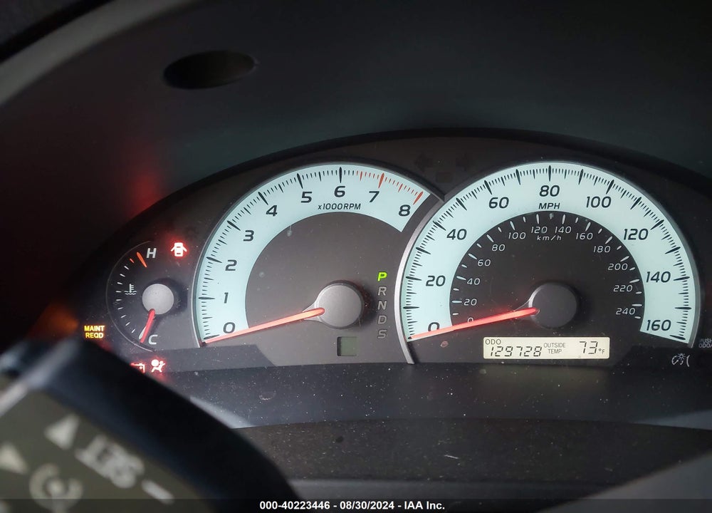 2009 TOYOTA CAMRY SE V6 VIN: 4T1BK46K89U075808