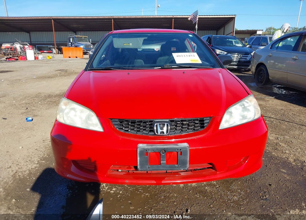 2005 HONDA CIVIC LX VIN: 1HGEM22535L022287