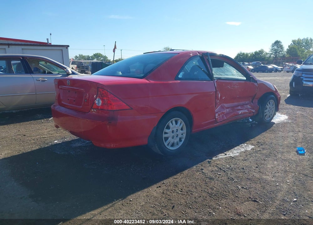 2005 HONDA CIVIC LX VIN: 1HGEM22535L022287