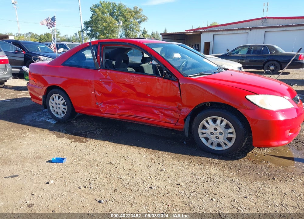 2005 HONDA CIVIC LX VIN: 1HGEM22535L022287