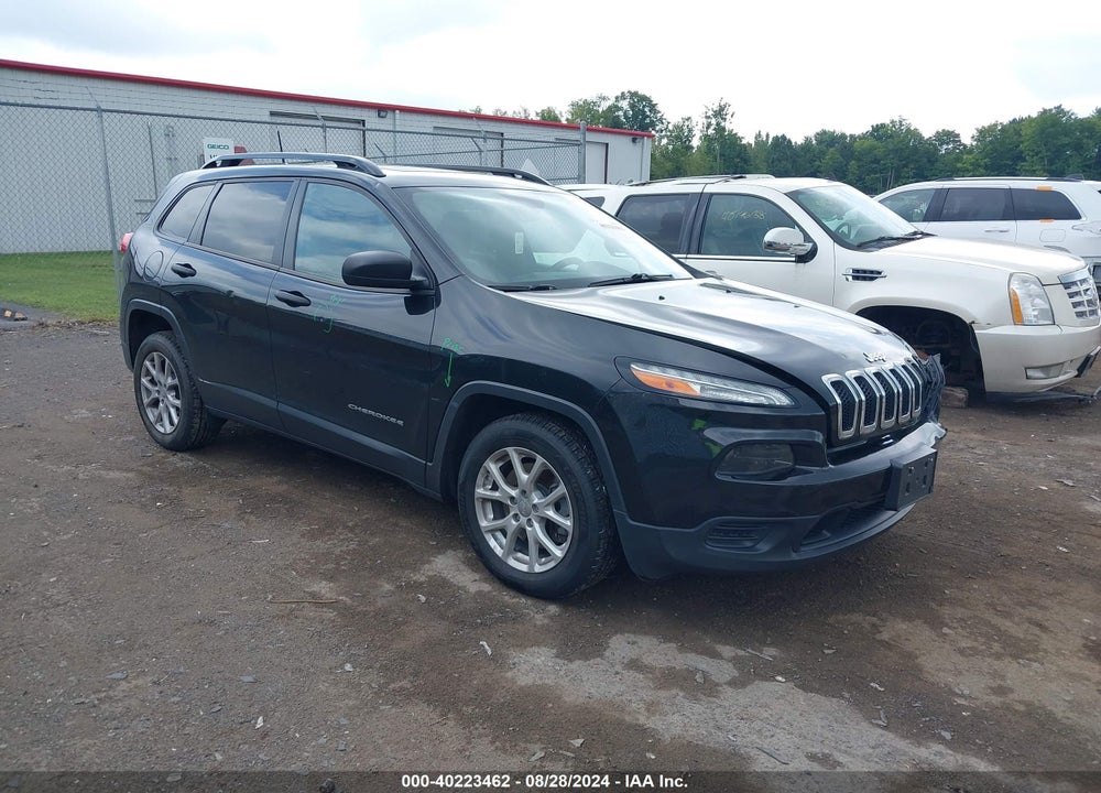 2016 JEEP CHEROKEE SPORT VIN: 1C4PJLAS5GW230766