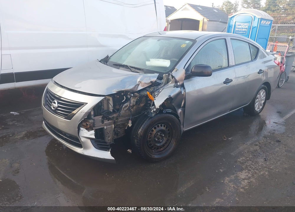 2014 NISSAN VERSA 1.6 S+ VIN: 3N1CN7AP7EL858095
