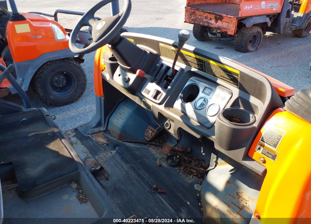 2012 KUBOTA RTV900 VIN: A5KB1FDAHCG0D0879