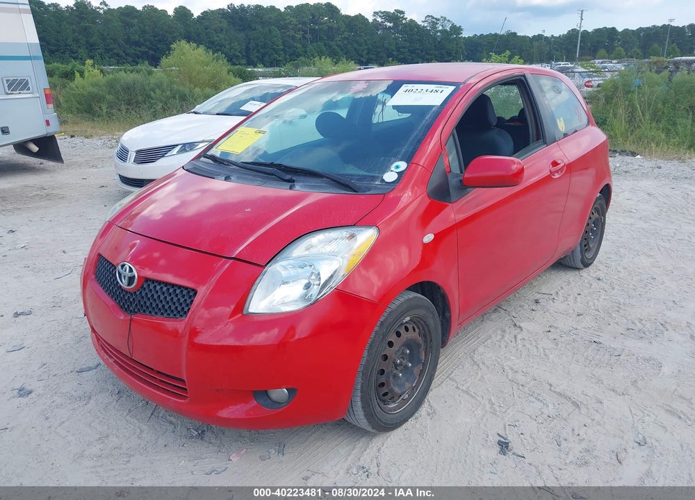 2008 TOYOTA YARIS VIN: JTDJT923085153340