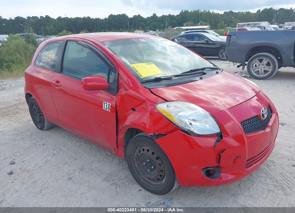 2008 TOYOTA YARIS VIN: JTDJT923085153340