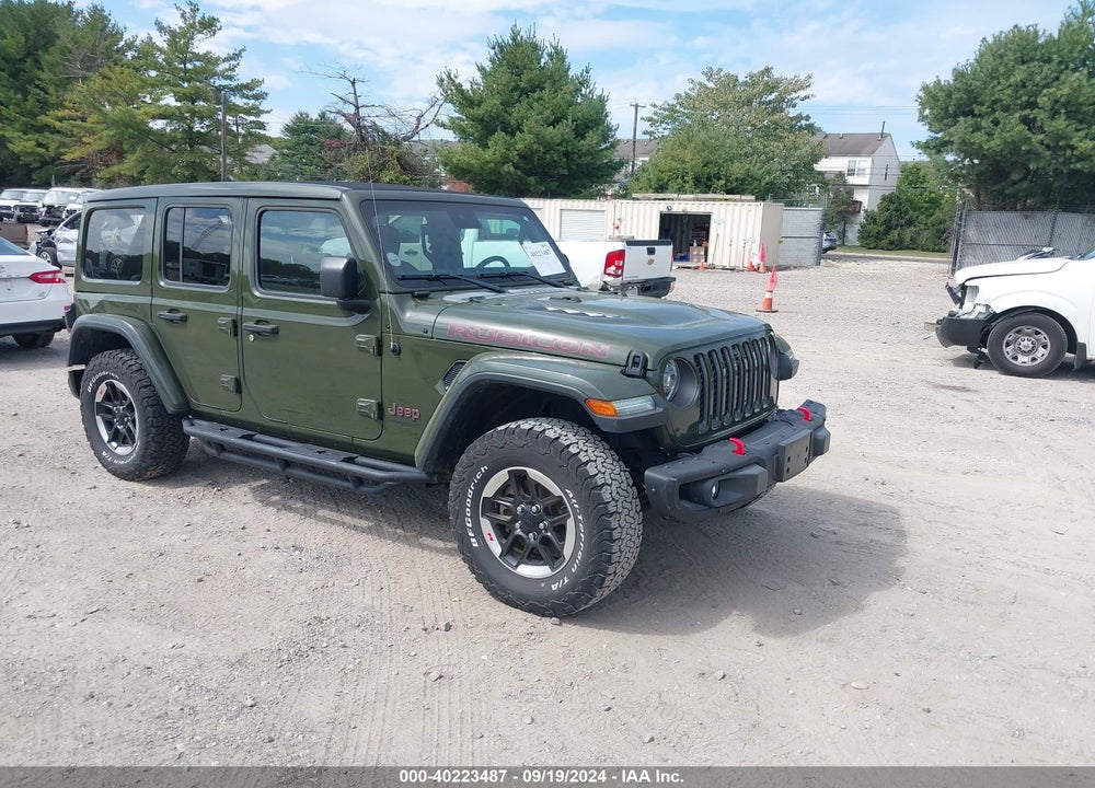 2021 JEEP WRANGLER UNLIMITED RUBICON 4X4 VIN: 1C4HJXFN7MW561052