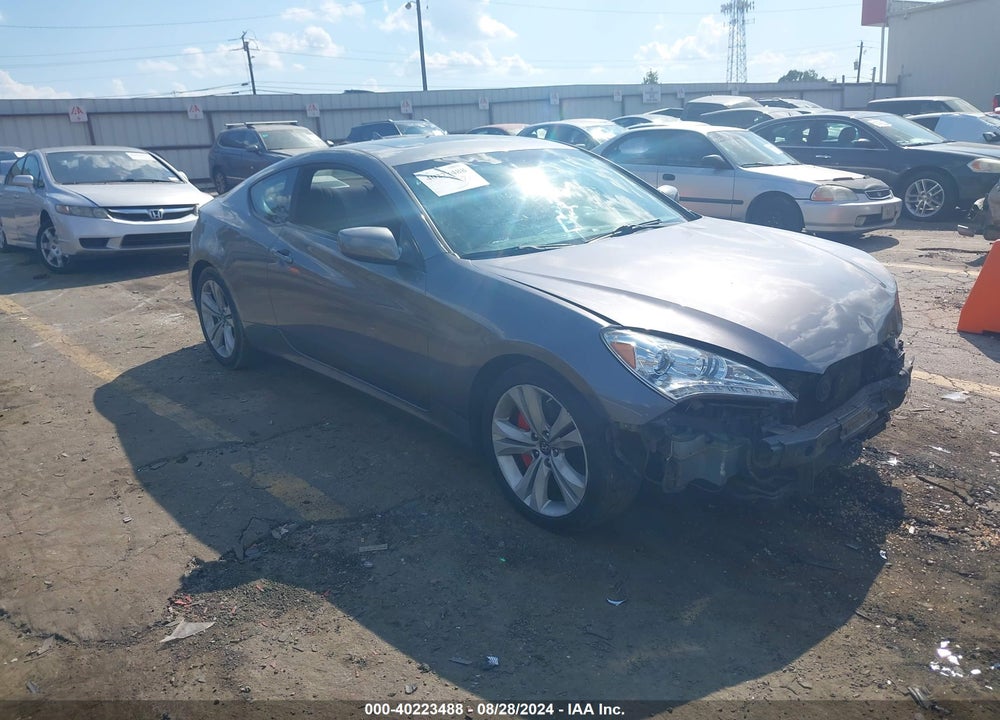 2011 HYUNDAI GENESIS 2.0T PREMIUM VIN: KMHHT6KD3BU050427