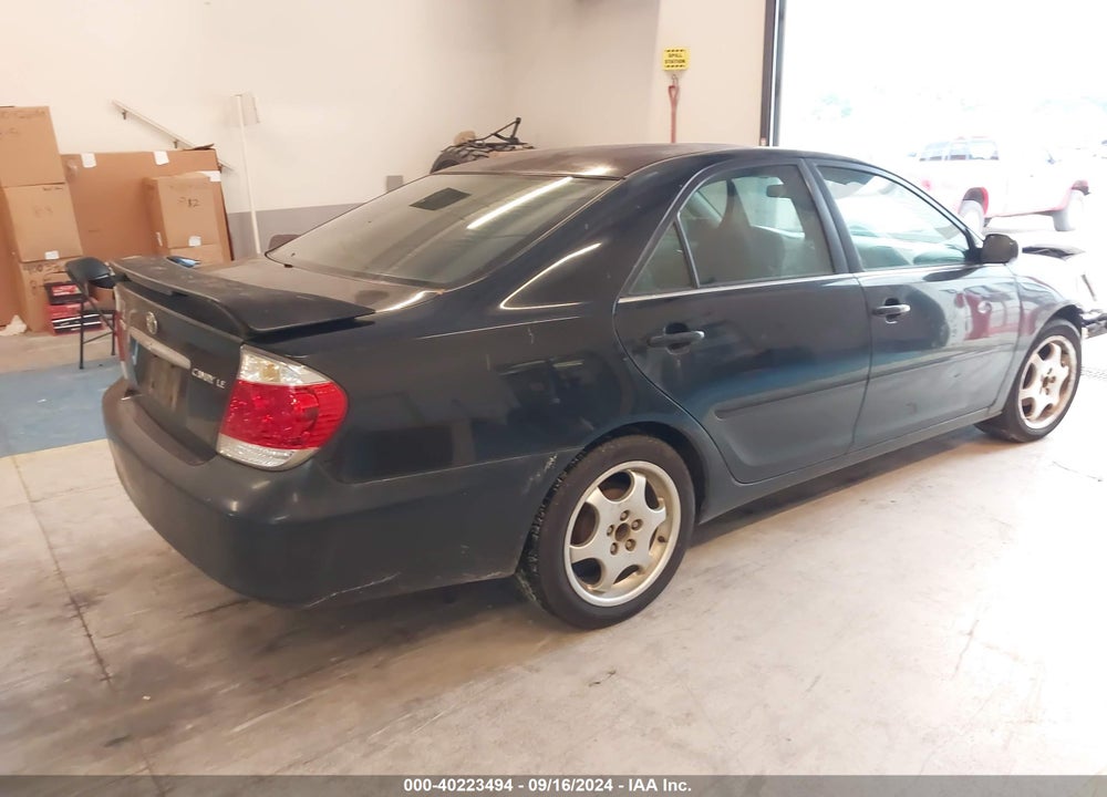 2005 TOYOTA CAMRY LE VIN: 4T1BE32KX5U583117