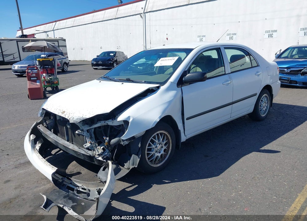 2008 TOYOTA COROLLA CE VIN: 1NXBR32EX8Z016330