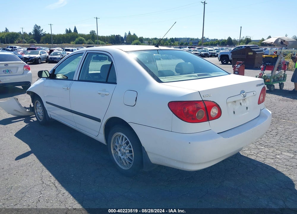 2008 TOYOTA COROLLA CE VIN: 1NXBR32EX8Z016330