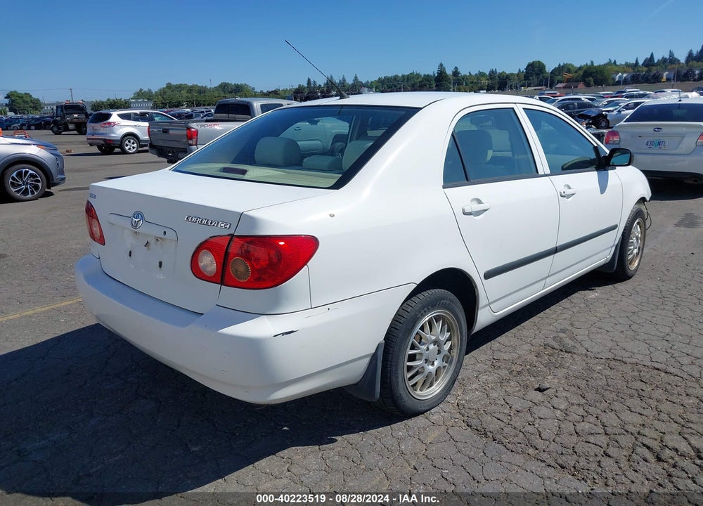 2008 TOYOTA COROLLA CE VIN: 1NXBR32EX8Z016330