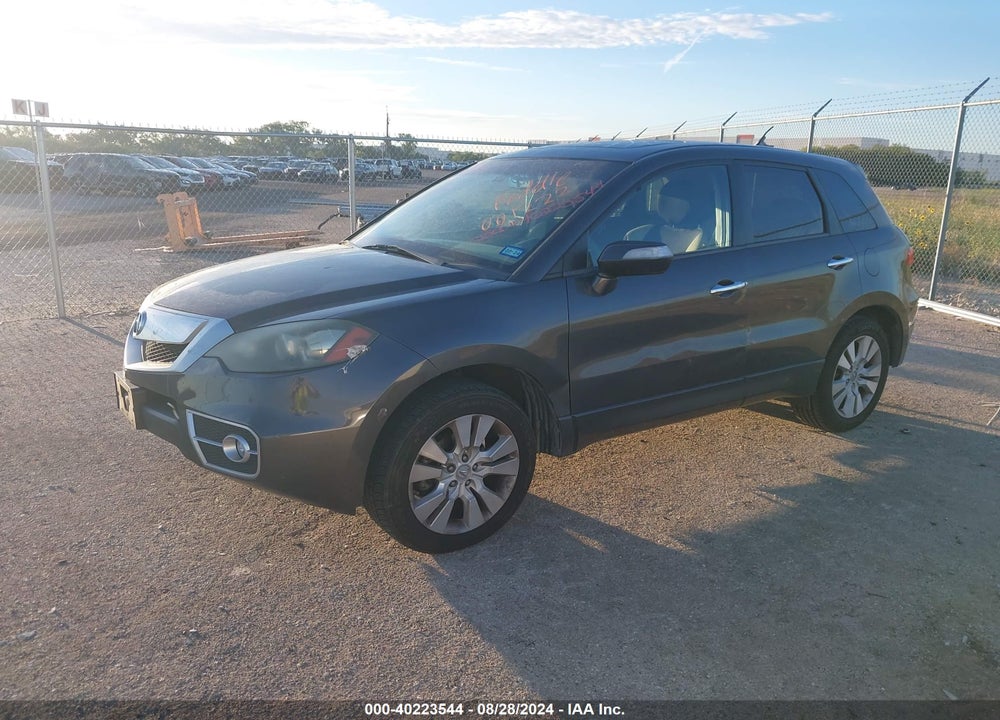 2011 ACURA RDX VIN: 5J8TB2H20BA001222