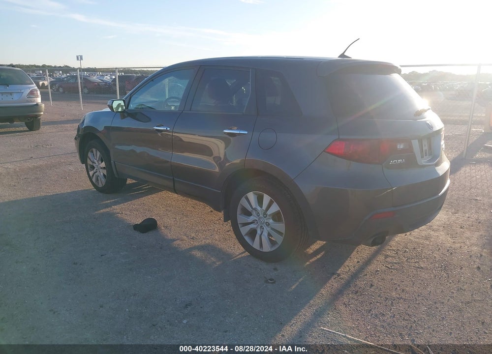2011 ACURA RDX VIN: 5J8TB2H20BA001222