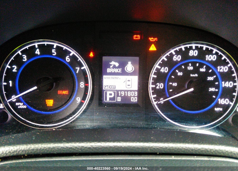 2011 INFINITI G37 JOURNEY VIN: JN1CV6AP6BM503737