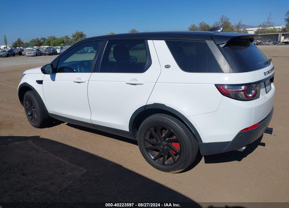 2017 LAND ROVER DISCOVERY SPORT SE VIN: SALCP2BGXHH635506