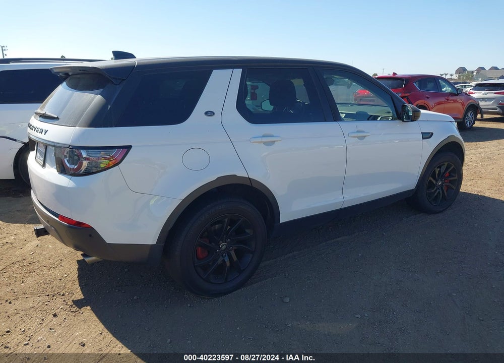 2017 LAND ROVER DISCOVERY SPORT SE VIN: SALCP2BGXHH635506