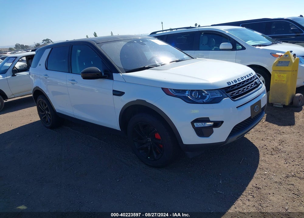 2017 LAND ROVER DISCOVERY SPORT SE VIN: SALCP2BGXHH635506